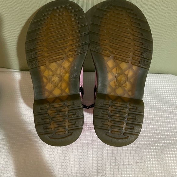 Dr. Martens Light Pink Combat Boots - Picture 7 of 7